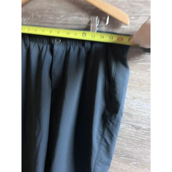 Under Armour Golf Pants Men’s Size 34x32 Black Stretch Elastic Waist - Picture 4 of 11